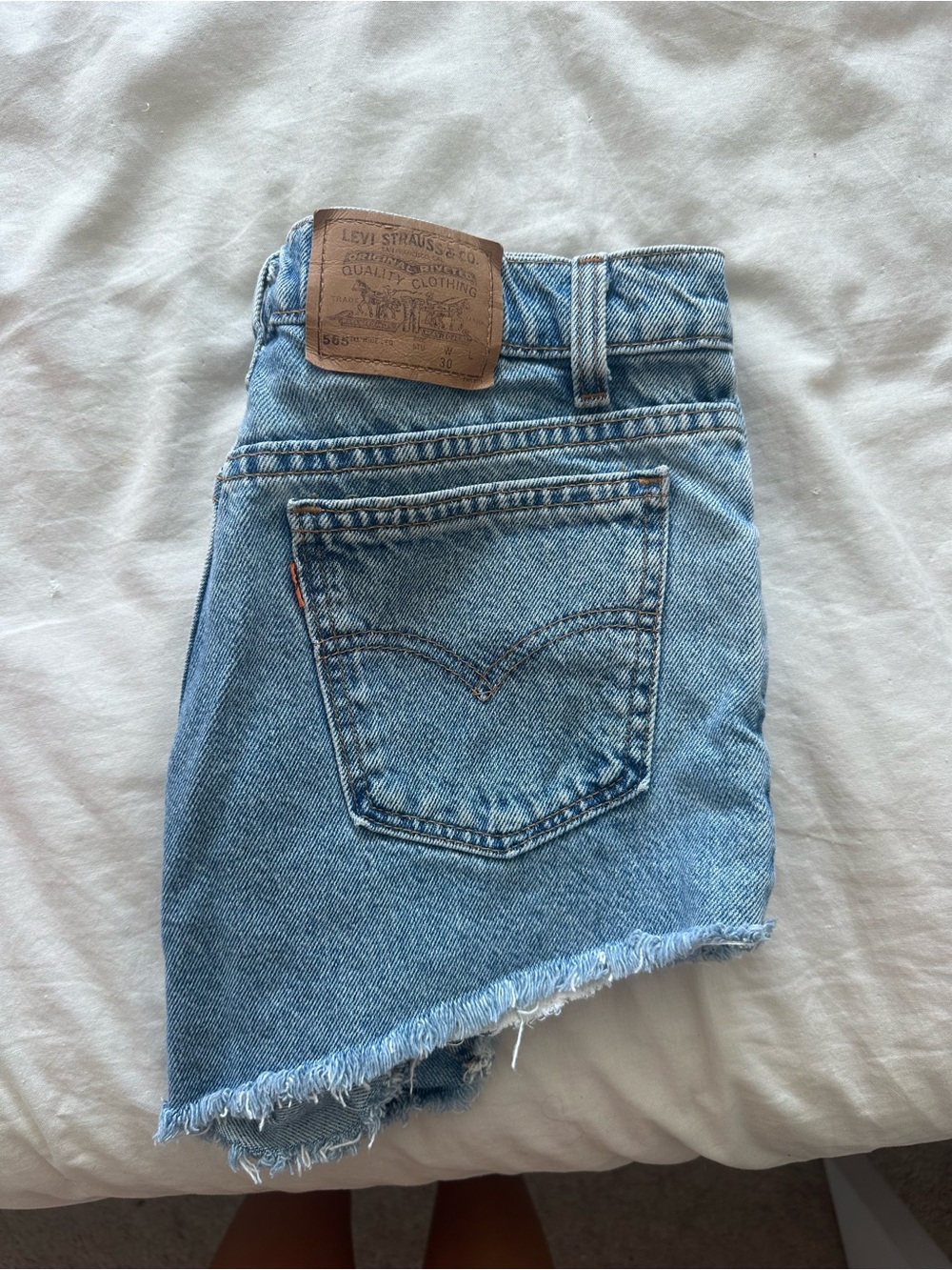 Levi denim shorts